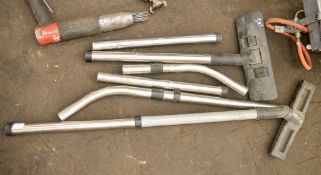 Various Numatic vacuum pipes