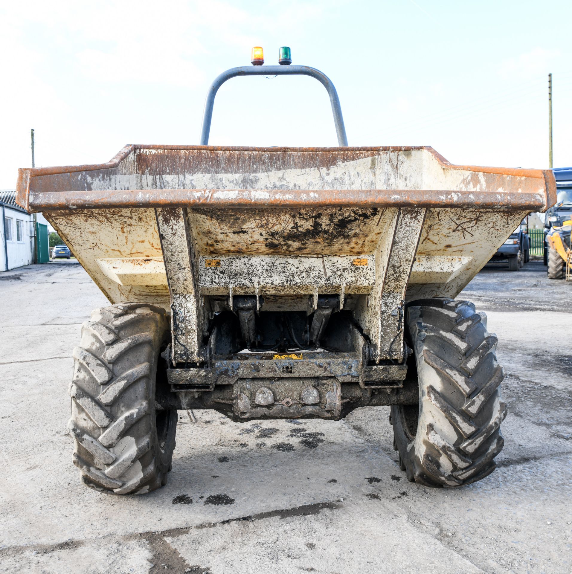 Benford Terex 6 tonne straight skip dumper Year: 2007 S/N: E704FW264 Recorded Hours: Not - Image 5 of 12