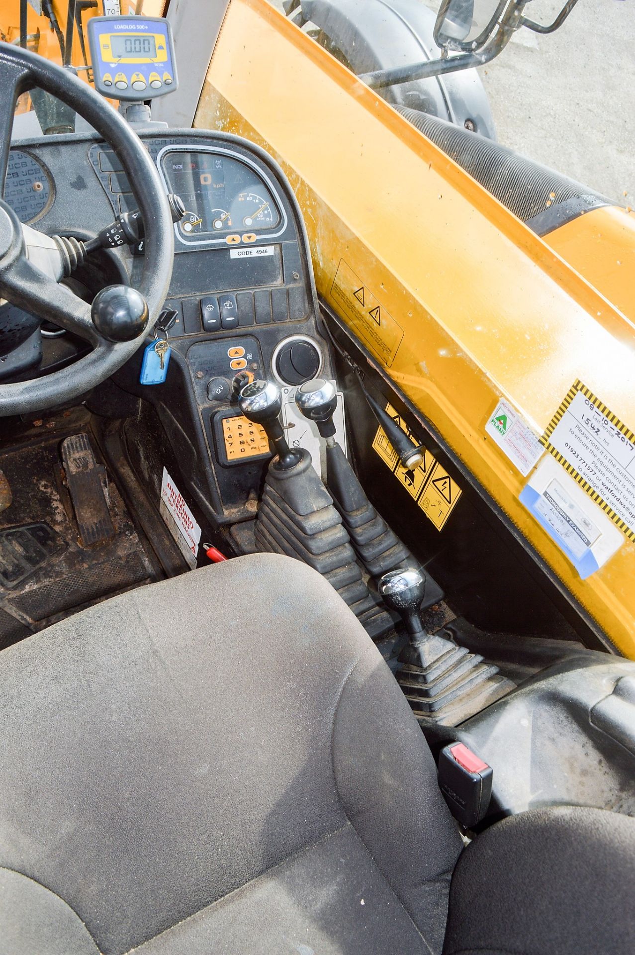 JCB 531-70 7 metre telescopic handler Year: 2013 S/N: 02176494 Recorded Hours: 1696 c/w load weigher - Image 13 of 14