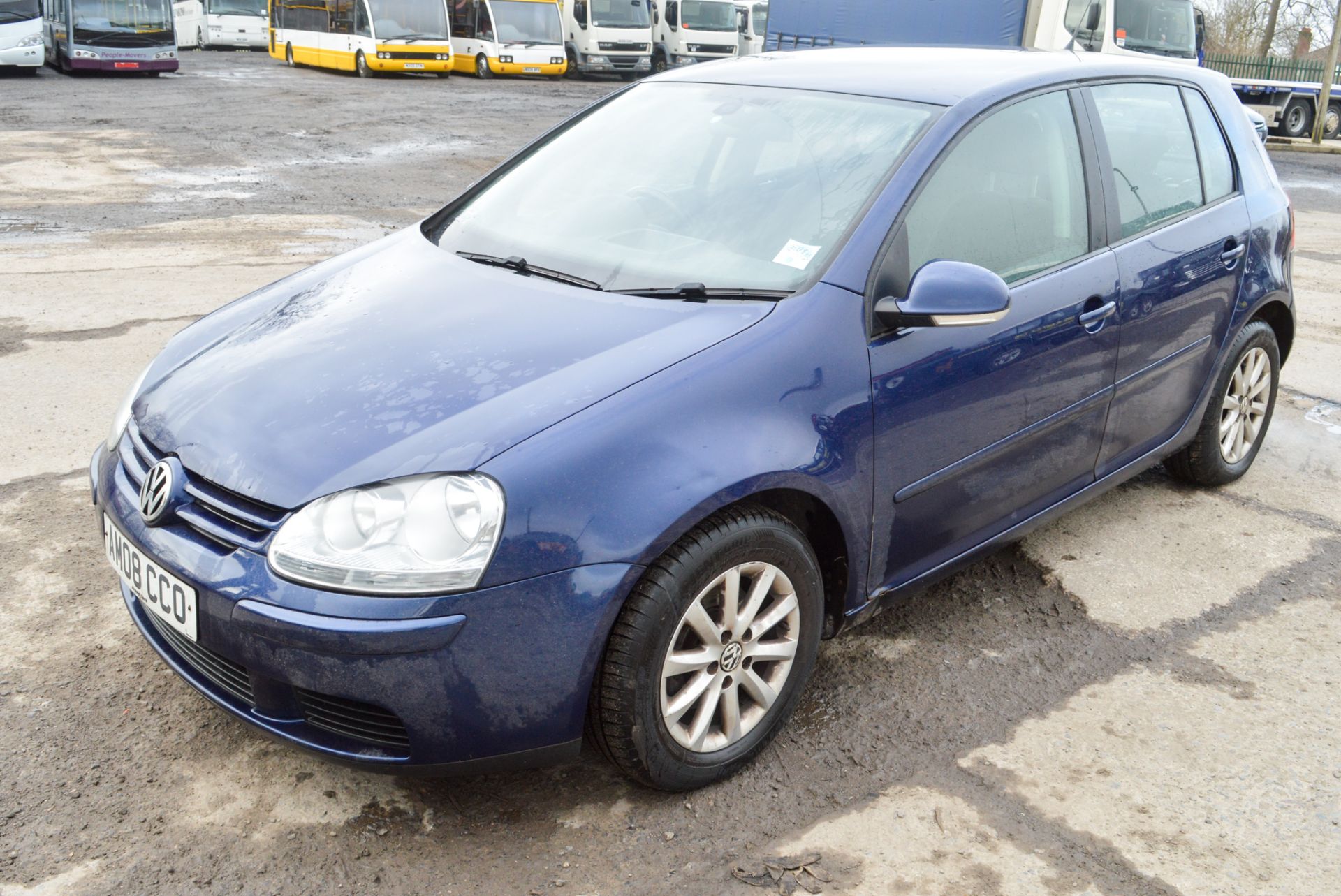 Volkswagen Golf Match TDi 105 5 door hatchback car Registration Number: AM08 CCO Date of