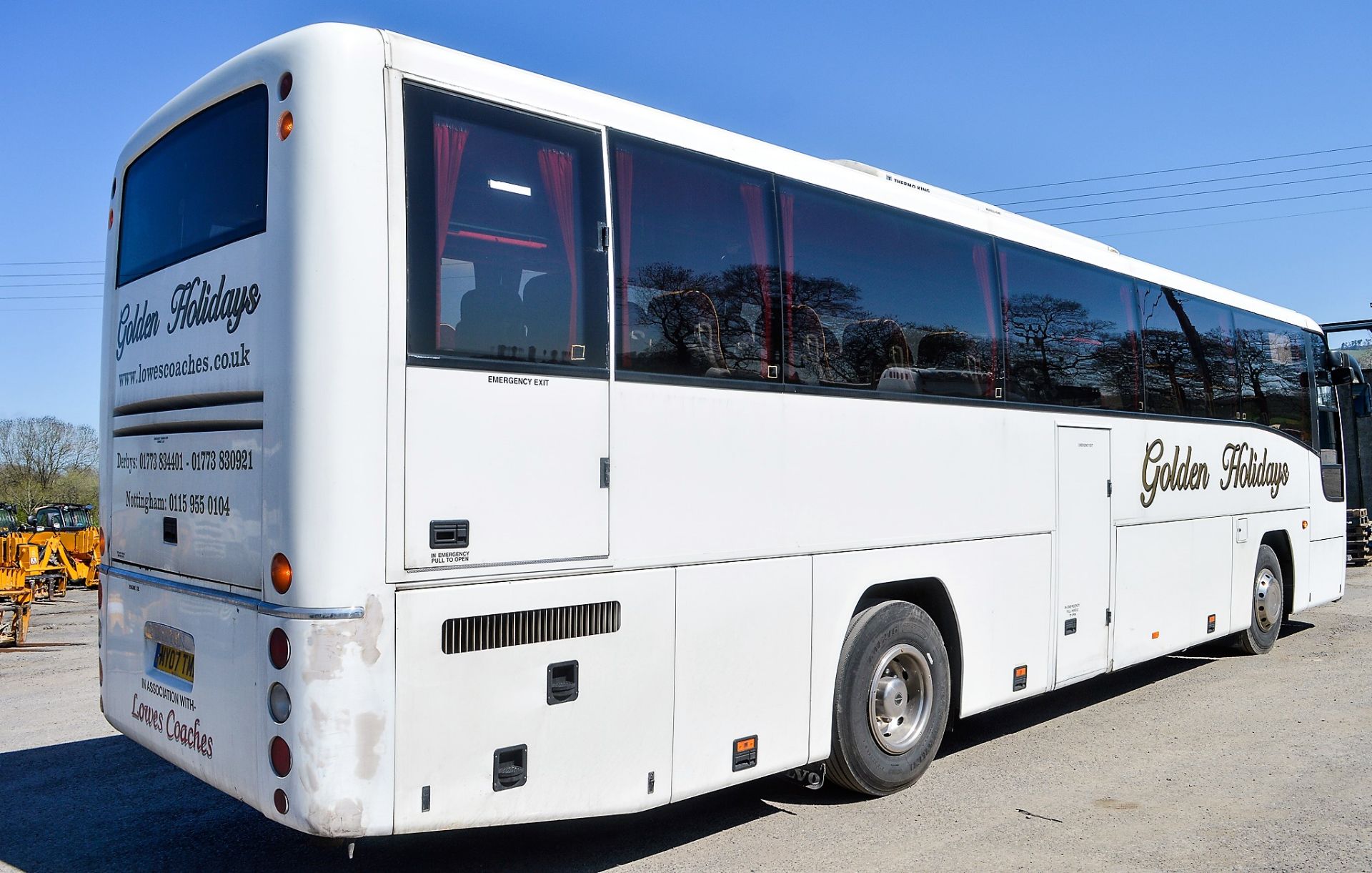 Volvo Plaxton Panther 49 seat luxury coach Registration Number: MY07 TMD Date of Registration: 12/ - Image 3 of 14