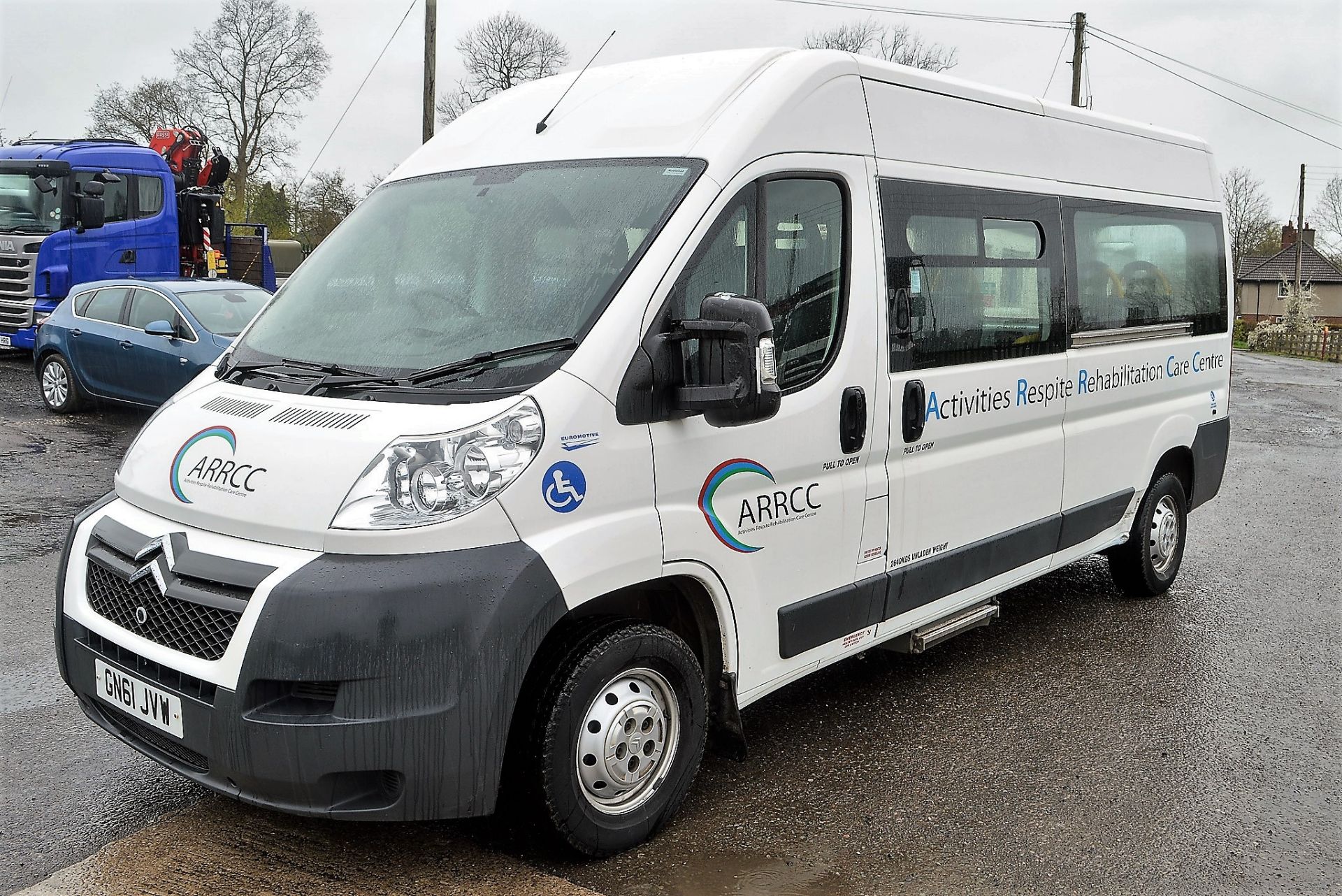 Citroen Relay L3H2 Enterprise disabled passenger vehicle Registration Number: GN61 JVW Date of