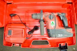 Hilti TE6-A36 cordless SDS hammer drill c/w battery, charger & carry case A680816