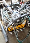 JCB Beaver petrol driven hydraulic power pack c/w anti vibe breaker & hoses HBP717/HBR733