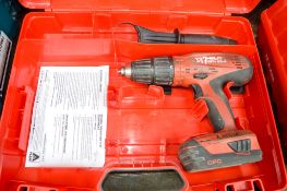Hilti SFH 22-A cordless drill c/w battery & carry case **No charger** A694813