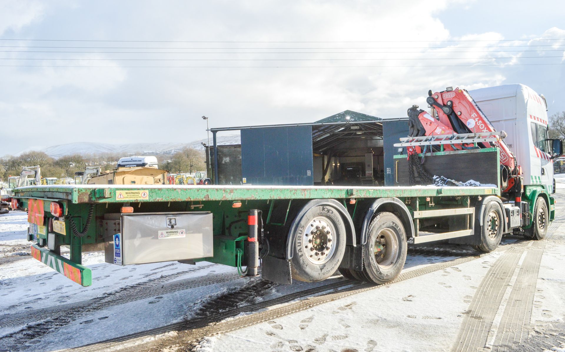 Scania 124 420 Classic Topline 32 tonne crane lorry Registration Number: RX53 UKV Date of - Image 10 of 16