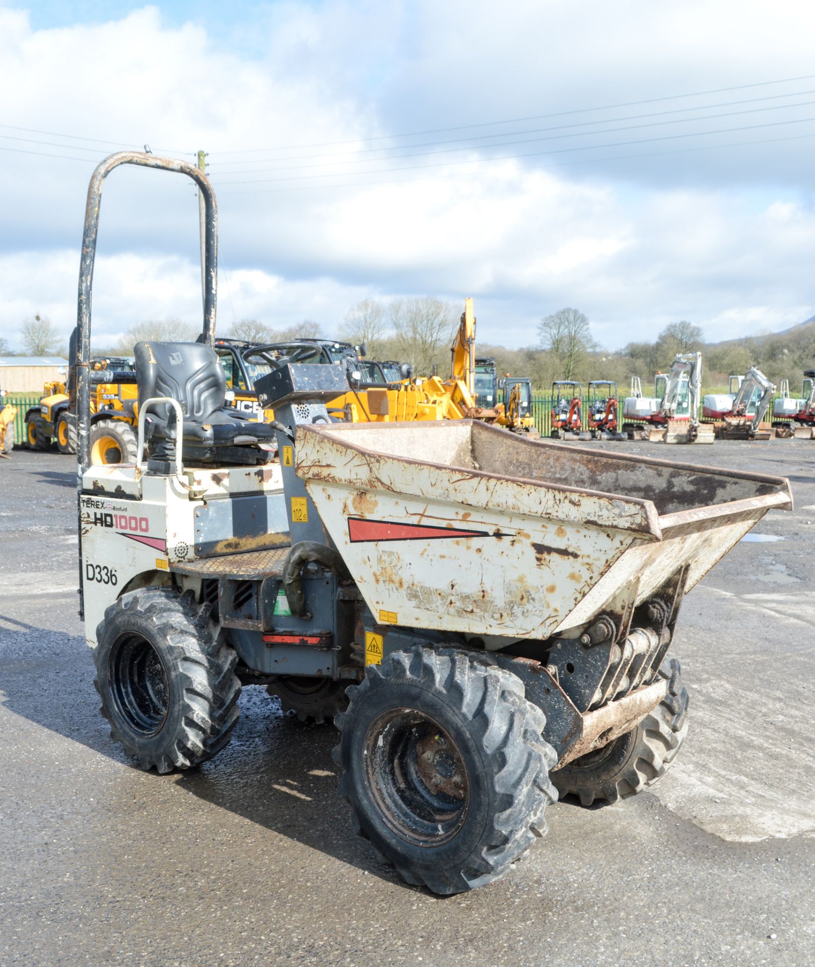 Benford Terex HD 1000 high tip dumper Year: 2007 S/N: E703FT231 Recorded Hours: 2184 - Image 2 of 7