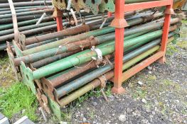 Stillage of approximately 35 builders props