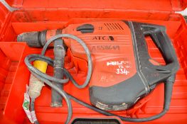 Hilti TE80 110v SDS hammer drill c/w carry case A558649