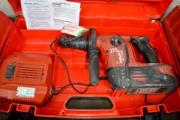 Hilti TE6-A36 cordless SDS hammer drill c/w battery, charger & carry case E60479H