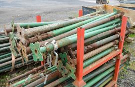 Stillage of approximately 35 builders props