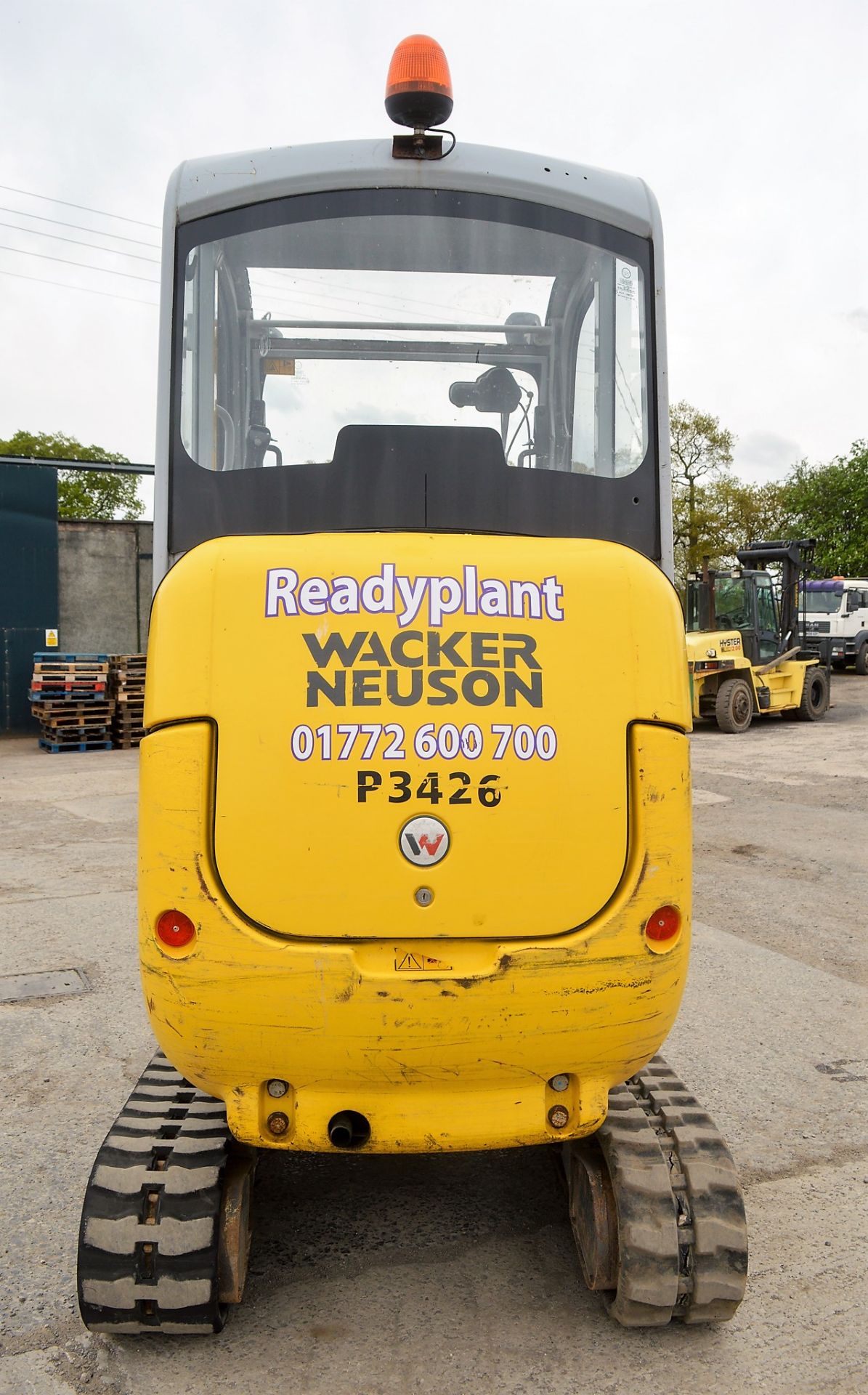Wacker Neuson 2003RD 2 tonne rubber tracked mini excavator Year: 2010 S/N: A002690 Recorded Hours: - Image 6 of 11
