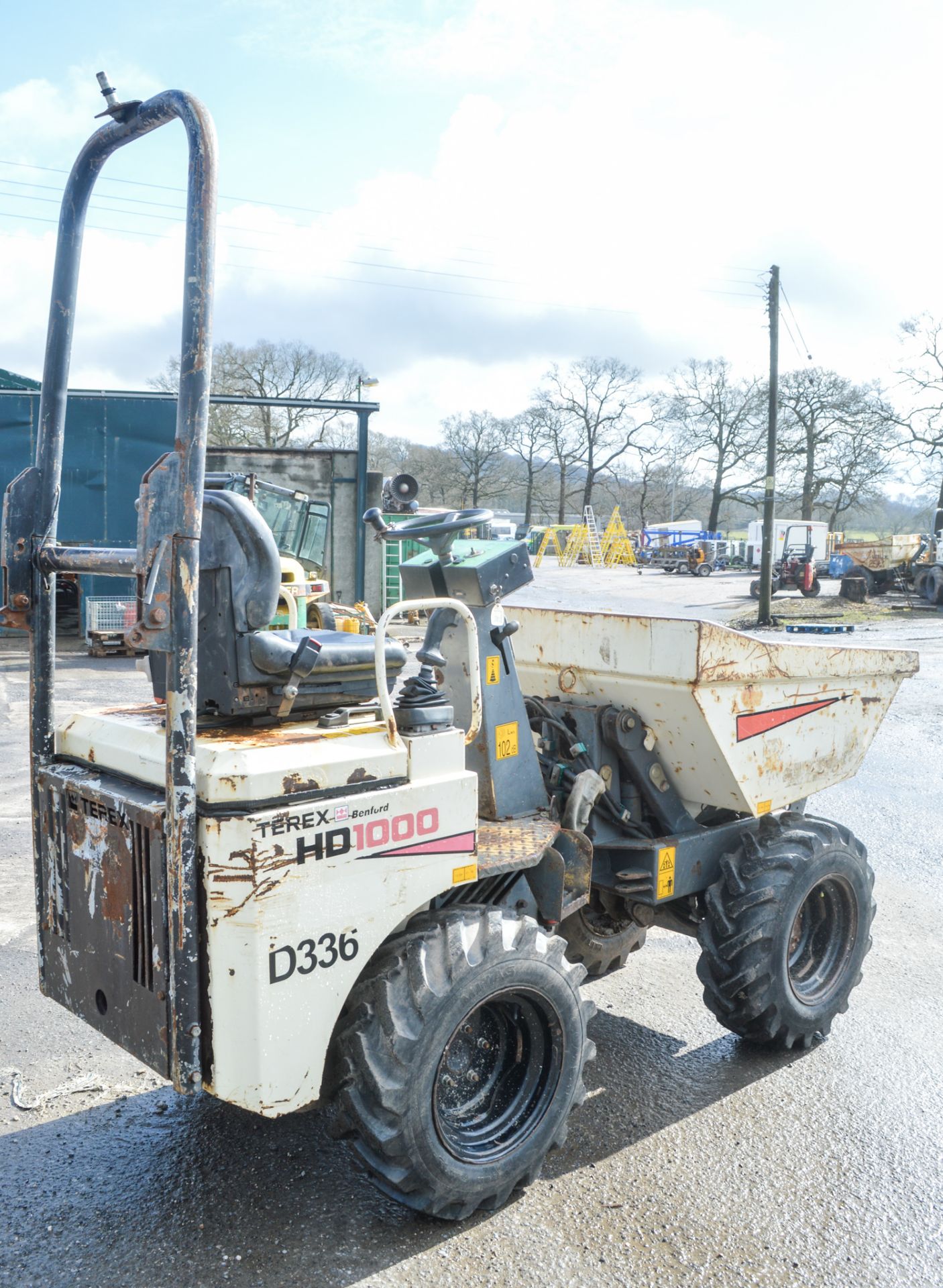 Benford Terex HD 1000 high tip dumper Year: 2007 S/N: E703FT231 Recorded Hours: 2184 - Image 4 of 7