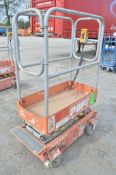 Pop Up Push 8 Eco battery electric scissor lift access platform  Year:  S/N:   A605708