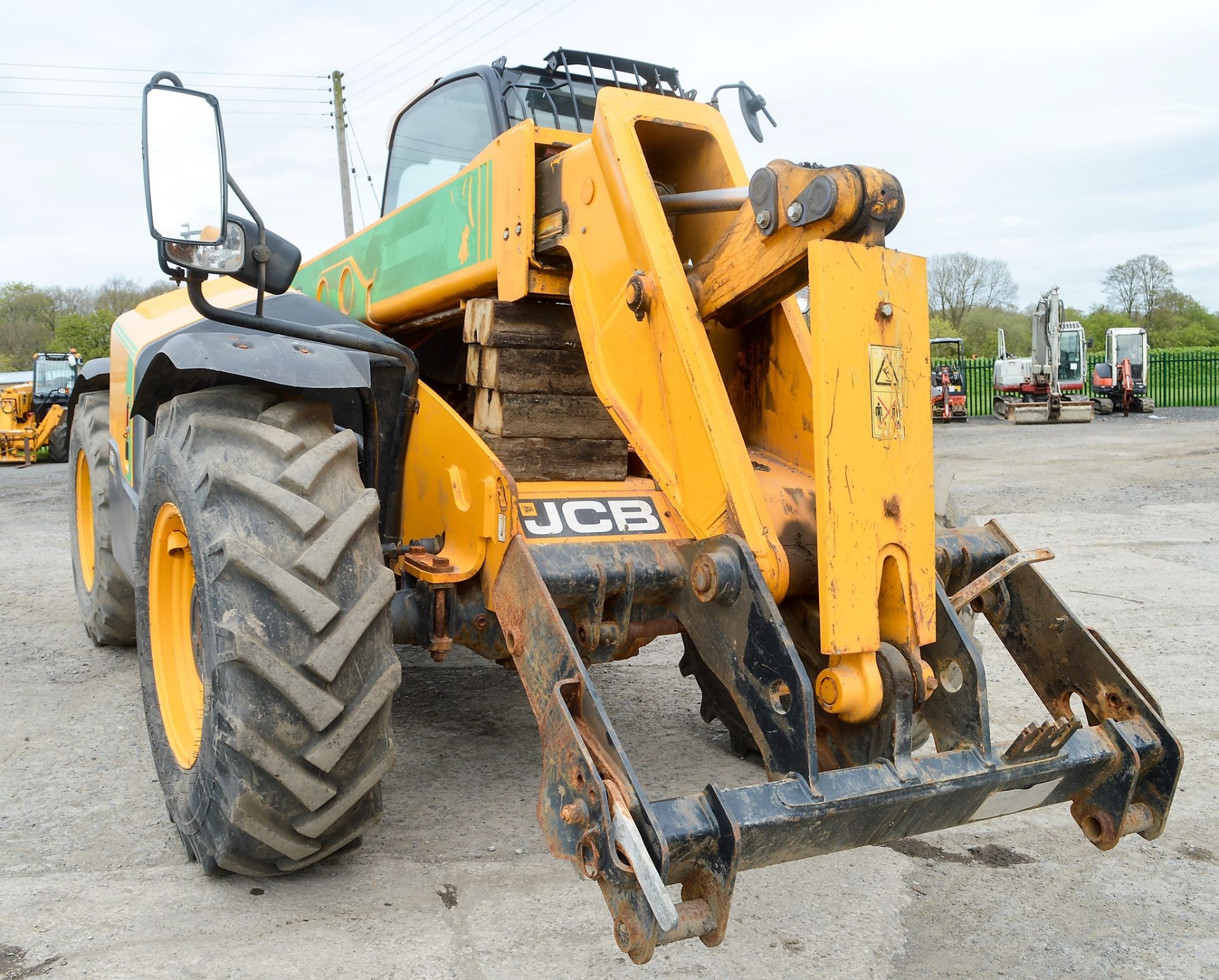 JCB 531-70 7 metre telescopic handler Year: 2013 S/N: 2177831 Recorded Hours: 1406 c/w turbo & - Image 5 of 13