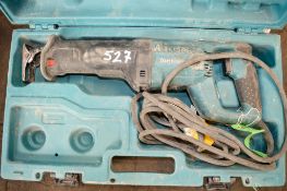 Makita 110v reciprocating saw c/w carry case A755206