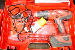Hilti SFH 22-A cordless hammer drill c/w battery, charger & carry case A694805