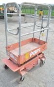 Pop Up battery electric scissor lift access platform  Year: 2008 S/N: POP3683 POP1