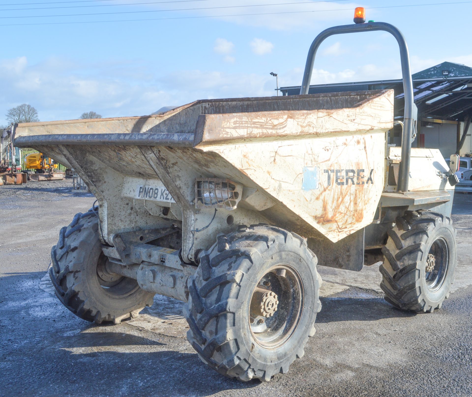 Benford Terex 6 tonne straight skip dumper Year: 2008 S/N: E801FW024 Recorded Hours: Not