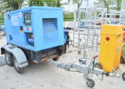 Stephill SSDP33 33 kva fast tow diesel driven generator S/N: 306413 BS7412