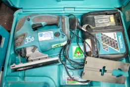 Makita 18v cordless jigsaw c/w charger & carry case **No battery** A636398