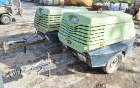 Sullair 48K diesel driven mobile air compressor Year: 2007 S/N: 48984 Recorded Hours: 1154