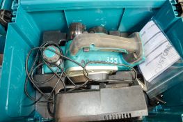 Makita 18v cordless planer c/w charger & carry case **No battery** A744411