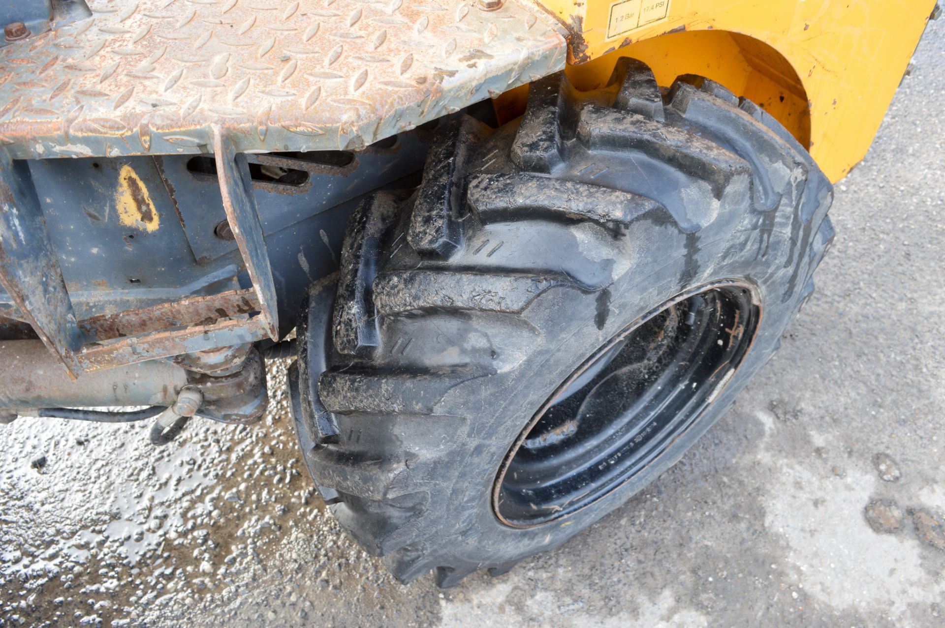 Benford Terex HD1000 1 tonne hi-tip dumper Year: 2005 S/N: E502HM166 Recorded Hours: 1772 D341 - Image 8 of 11