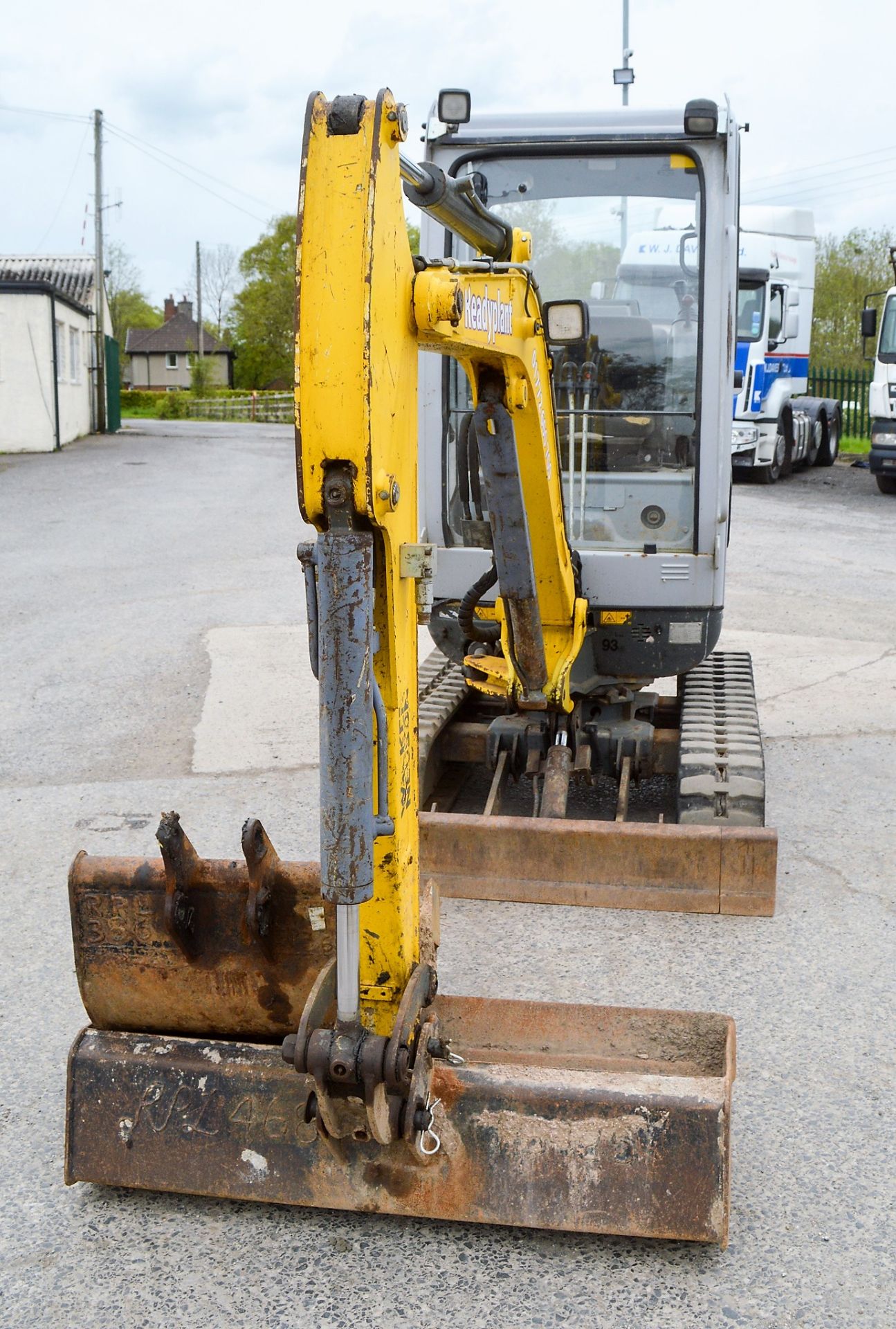 Wacker Neuson 2003RD 2 tonne rubber tracked mini excavator Year: 2010 S/N: A002690 Recorded Hours: - Image 5 of 11