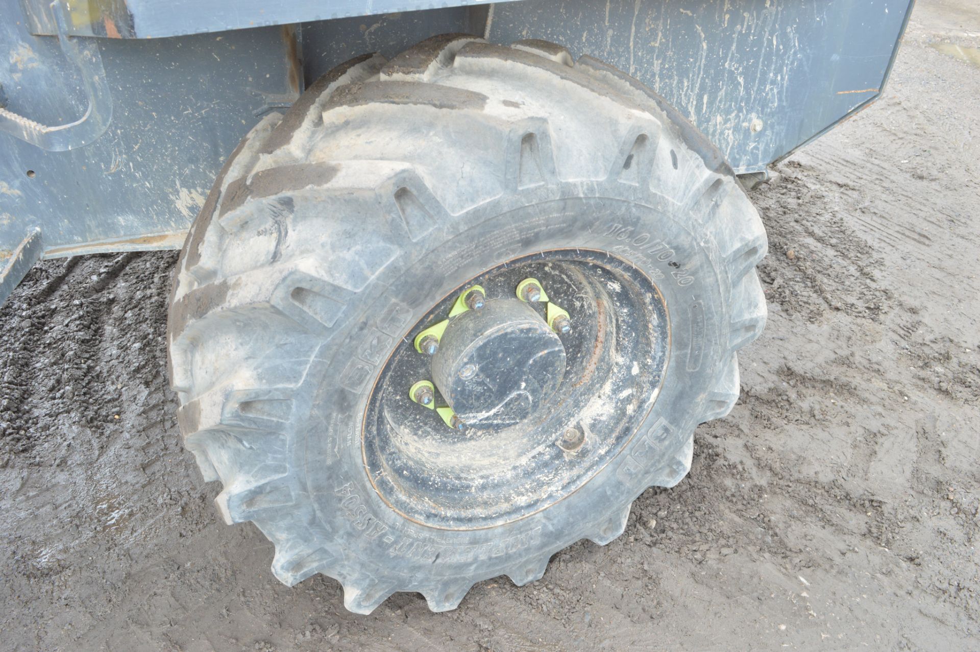 Benford Terex TA6s 6 tonne swivel skip dumper  Year: 2012  S/N: EC5MT3358 Recorded hours: 1651 - Image 8 of 10