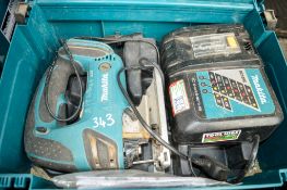 Makita 18v cordless jigsaw c/w charger & carry case **No battery** A748147