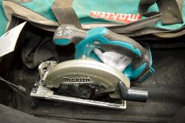 Makita 18v cordless circular saw c/w carry bag **No battery & no charger** A671510