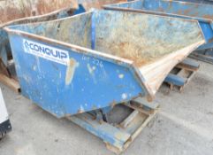 Fork lift tipping skip