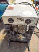 Rhino 240v fan heater A373514