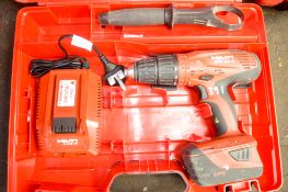 Hilti SFH 22-A cordless hammer drill c/w battery, charger & carry case A694814