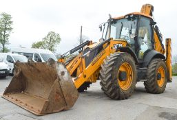 JCB 4CX Wastemaster backhoe loader  Year: 2012 S/N: 2106051 Recorded hours: 7231 c/w bucket and