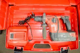 Hilti TE6-A36 cordless SDS hammer drill c/w battery, charger & carry case A680820