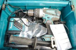 Makita 18v cordless power drill c/w charger & carry case **No battery** A728144