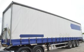 Wilson tri axle 13.6 metre curtain side trailer Year: 2011 S/N: 806416 Test Expires: No disc on