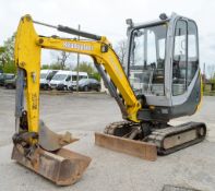 Wacker Neuson 2003RD 2 tonne rubber tracked mini excavator Year: 2010 S/N: A002690 Recorded Hours: