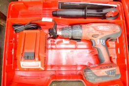 Hilti SFH 22-A cordless hammer drill c/w battery, charger & carry case A671638