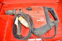 Hilti TE80 110v SDS hammer drill c/w carry case A568998