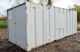 21 ft x 9 ft steel store site unit c/w keys A449645