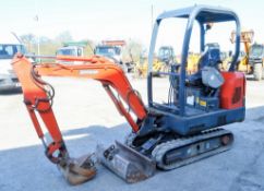 Doosan SL015R 1.5 tonne rubber tracked mini excavator Year: 2006 S/N: 30611 Recorded Hours: 2384