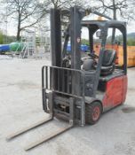 Linde E16C-01 2.7 tonne battery electric fork lift truck  Year: 2012 S/N: C10096 Recorded hours: n/a