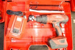 Hilti SFH 22-A cordless hammer drill c/w battery, charger & carry case A694455