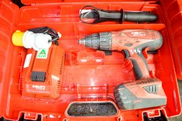 Hilti SFH 22-A cordless hammer drill c/w battery, charger & carry case A694809