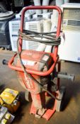 Hilti TE3000-AVR 110v breaker c/w trolley A558837