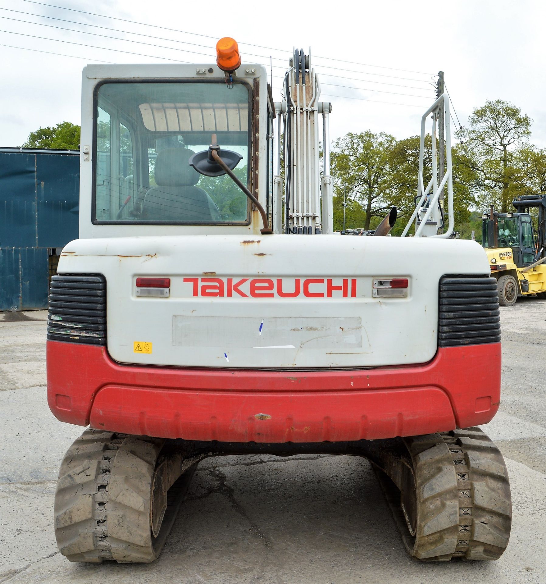 Takeuchi TB175 7.5 tonne rubber tracked mini excavator Year: 2010 S/N: 301417 Recorded Hours: 6045 - Image 6 of 12