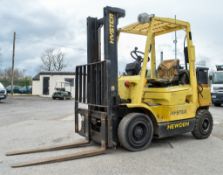 Hyster 2.50 2.5 tonne diesel driven fork lift truck Year: 2001 S/N: 25810Y Recorded Hours: 3763